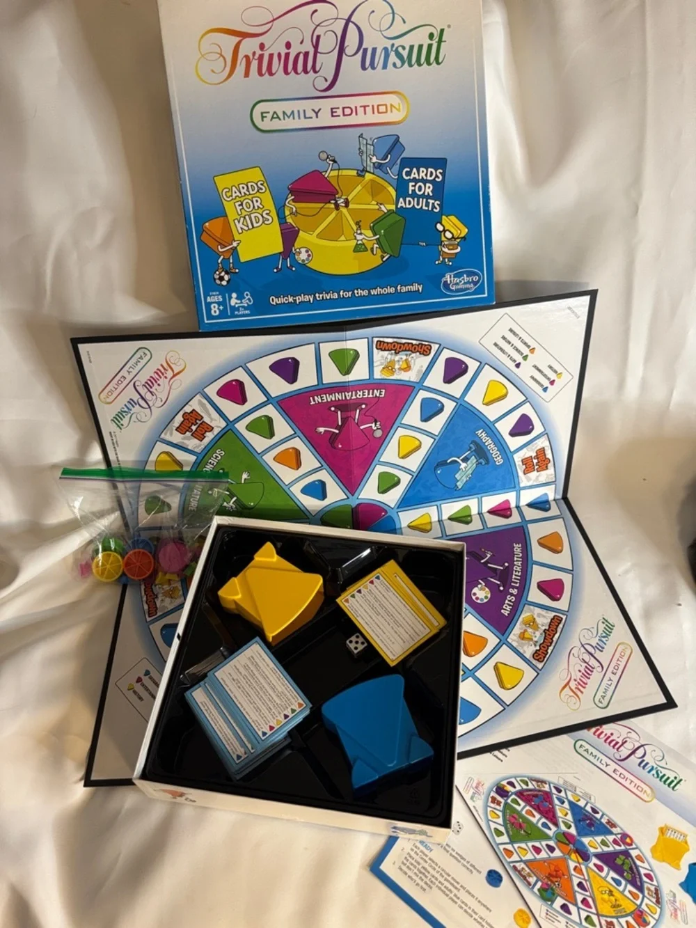 Vintage Trivial Pursuit Family Edition Board Game - GB1sku